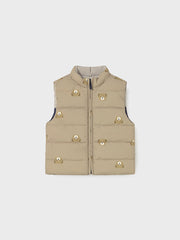 Mayoral Toddler Boy Neutral Reversible Gilet (12M-4Y)