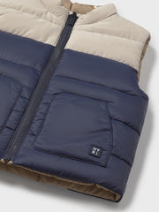 Mayoral Toddler Boy Neutral Reversible Gilet (12M-4Y)