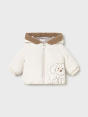 Mayoral Baby Boy Beige Doggy Reversible Jacket (2M-18M)