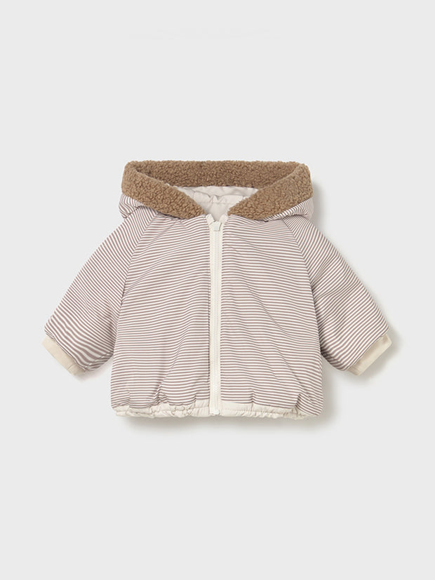 Mayoral Baby Boy Beige Doggy Reversible Jacket (2M-18M)