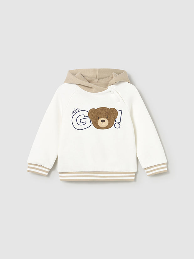 Mayoral Toddler Boy 'GO' Teddy Jumper (12M-4Y)