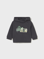 Mayoral Toddler Boy Campervan Black Hoodie (12M-4Y)
