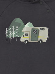 Mayoral Toddler Boy Campervan Black Hoodie (12M-4Y)