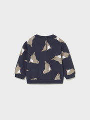 Mayoral Toddler Boy Walrus Navy Jumper (12M-4Y)