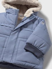 Mayoral Toddler Boy Blue Teddy Bear Jacket (12M-4Y)