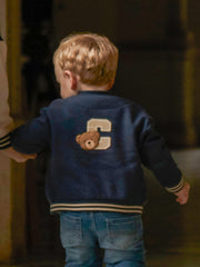 Mayoral Toddler Boy Navy Zip Up (12M-4Y)