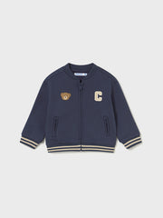 Mayoral Toddler Boy Navy Zip Up (12M-4Y)