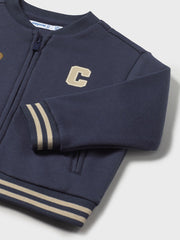 Mayoral Toddler Boy Navy Zip Up (12M-4Y)