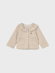 Mayoral Toddler Girl Beige Knit Jacket (12M-4Y)