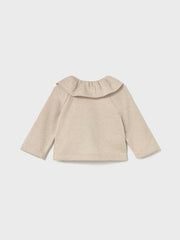 Mayoral Toddler Girl Beige Knit Jacket (12M-4Y)