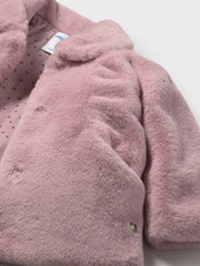 Mayoral Toddler Girl Pink Fur Jacket (12M-4Y)