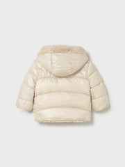 Mayoral Toddler Girl Beige Reversible Bow Jacket (12M-4Y)