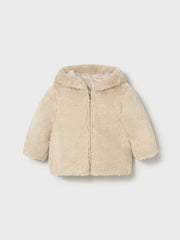 Mayoral Toddler Girl Beige Reversible Bow Jacket (12M-4Y)