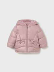 Mayoral Toddler Girl Pink Reversible Bow Jacket (12M-4Y)