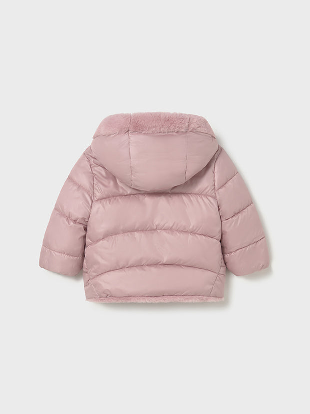 Mayoral Toddler Girl Pink Reversible Bow Jacket (12M-4Y)