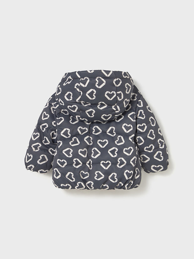 Mayoral Toddler Girl Reversible Heart Jacket (12M-4Y)