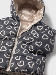 Mayoral Toddler Girl Reversible Heart Jacket (12M-4Y)