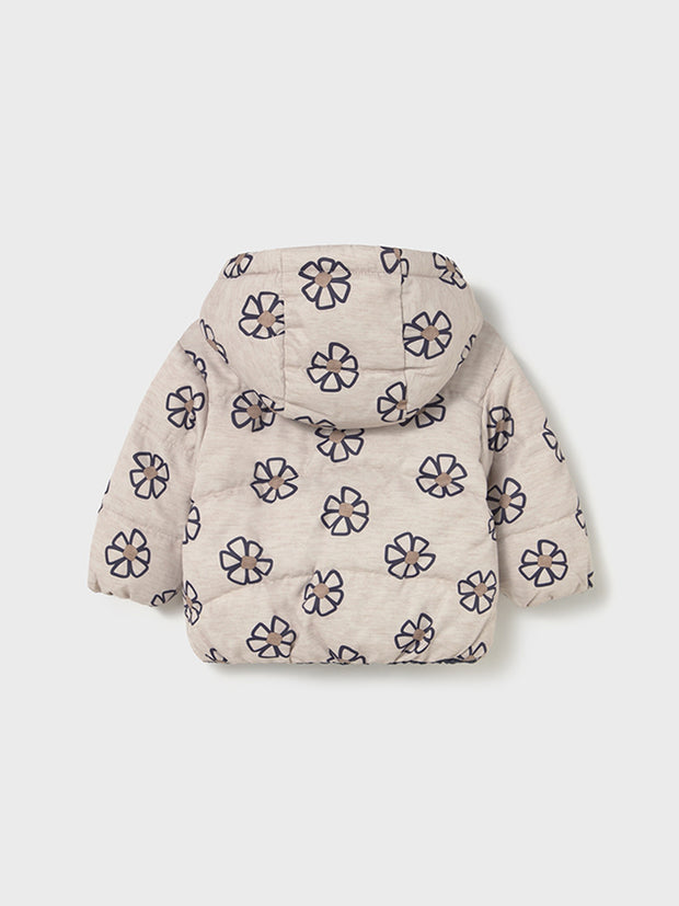 Mayoral Toddler Girl Reversible Navy Flower Jacket (12M-4Y)