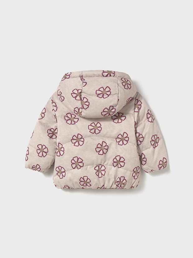 Mayoral Toddler Girl Reversible Pink Flower Jacket (12M-4Y)