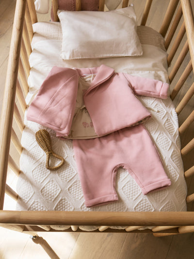 Mayoral Baby Girl Pink Animal Outfit Set (1M-12M)