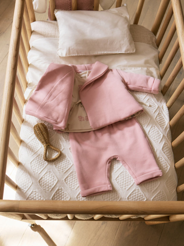 Mayoral Baby Girl Pink Animal Outfit Set (1M-12M)
