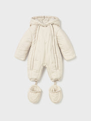 Mayoral Baby Girl Cream Pramsuit (1M-18M)