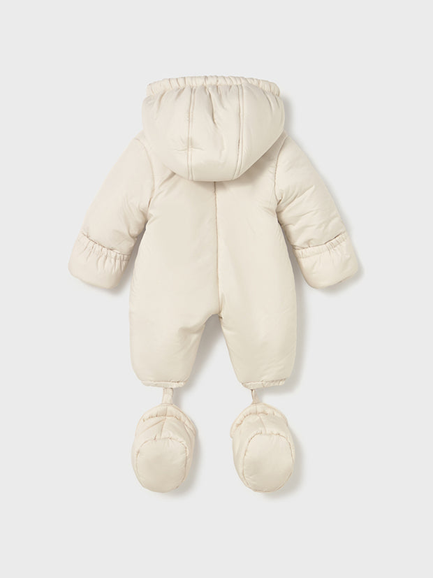 Mayoral Baby Girl Cream Pramsuit (1M-18M)