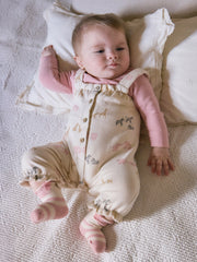 Mayoral Baby Girl Pink Animal Dungaree (2M-12M)