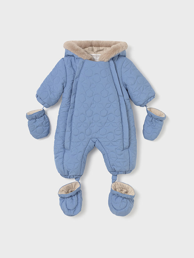 Mayoral Baby Boy Blue Pramsuit (1M-18M)