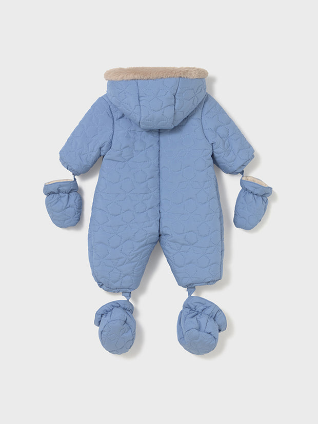 Mayoral Baby Boy Blue Pramsuit (1M-18M)