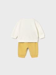 Mayoral Baby Boy 2 Pack Dino Outfit Sets (2M-18M) - Mustard