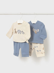 Mayoral Baby Boy 2 Pack Animal Outfit Sets (2M-18M)