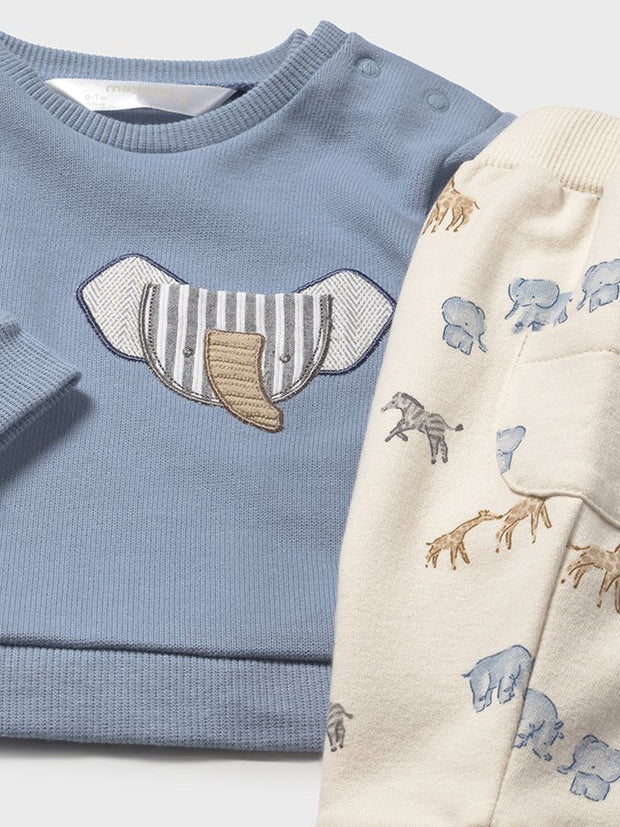 Mayoral Baby Boy 2 Pack Animal Outfit Sets (2M-18M)