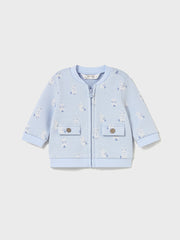 Mayoral Baby Boy Blue Bunny Outfit Set - 3 Piece (2M-12M)