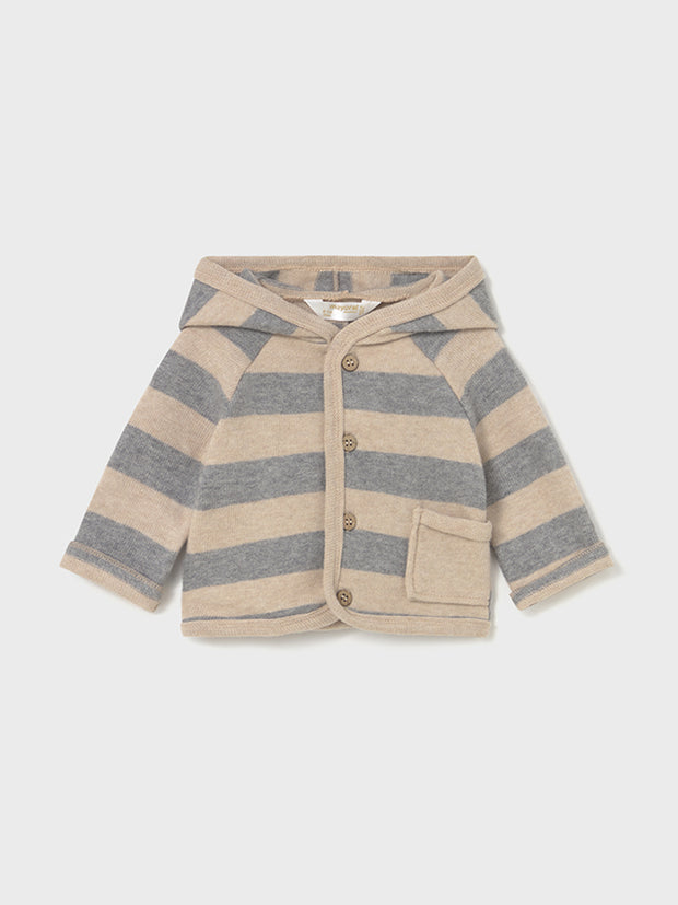 Mayoral Baby Boy Fox 3 Piece Outfit Set - Oat (2M-18M)