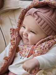 Mayoral Baby Girl 3 Piece Gilet Outfit Set - Peach (2M-18M)