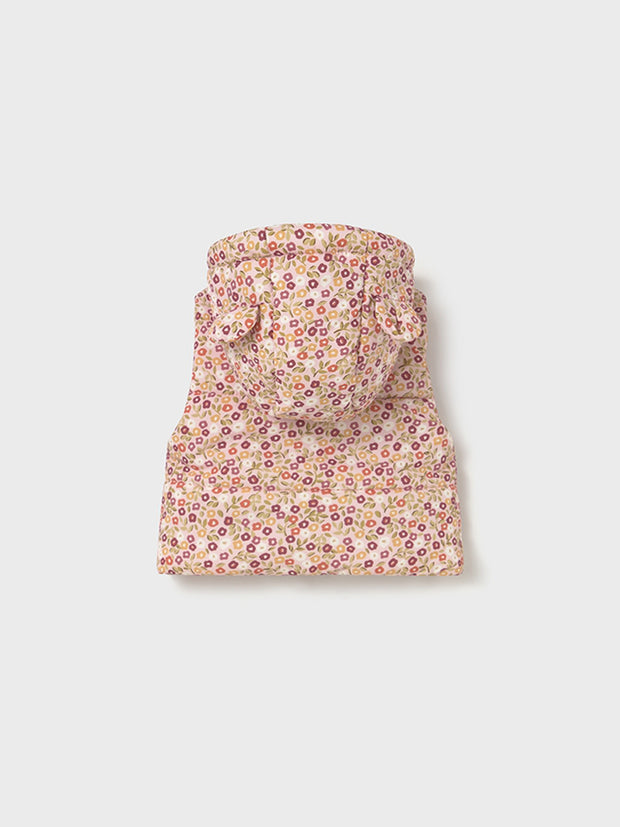Mayoral Baby Girl 3 Piece Gilet Outfit Set - Peach (2M-18M)