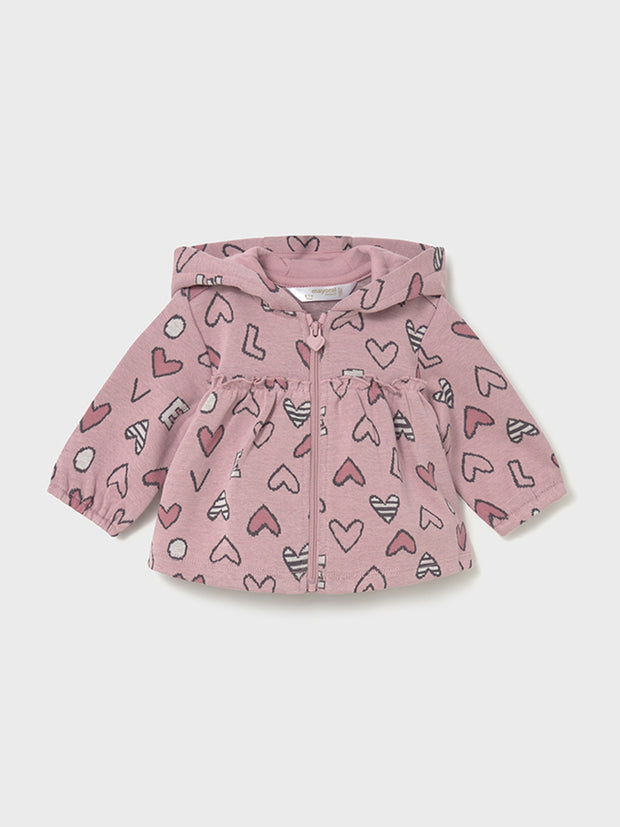 Mayoral Baby Girl Pink Heart Outfit Set (2M-18M)