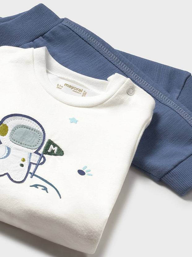 Mayoral Baby Boy Astronaut Outfit Set - 3 Pieces (4M-18M)