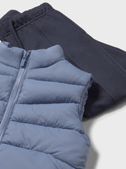 Mayoral Toddler Boy Blue Gilet Outfit Set (12M-4Y)
