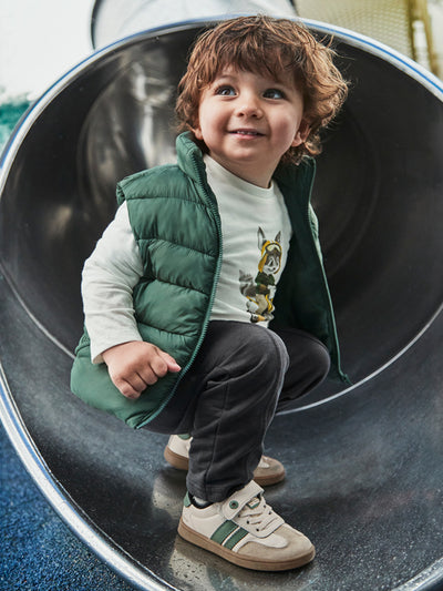 Mayoral Toddler Boy Green Gilet Outfit Set (12M-4Y)