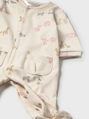 Mayoral Baby Girl Animal 2 Pack Babygrow (0M-9M)