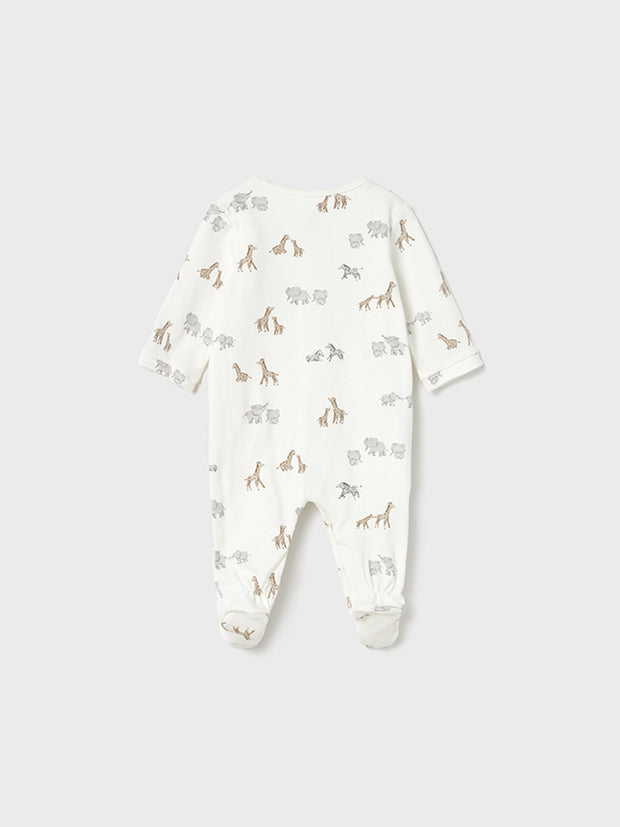 Mayoral Baby Girl Pink Animal 2 Pack Babygrow (0M-9M)