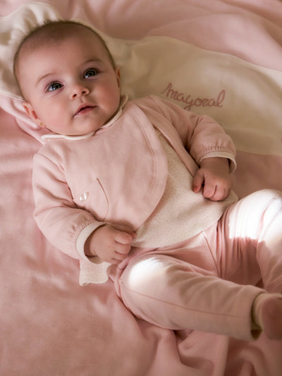 Mayoral Baby Girl Pink Fleece Legging Set (0M-12M)