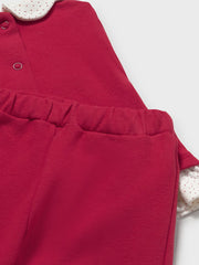 Mayoral Baby Girl Red Fleece Legging Set (0M-12M)