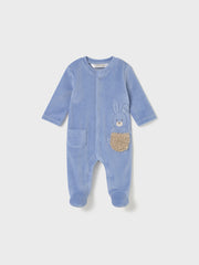 Mayoral Baby Boy Blue Bunny Babygrow - 2 Pack (0M-6M)