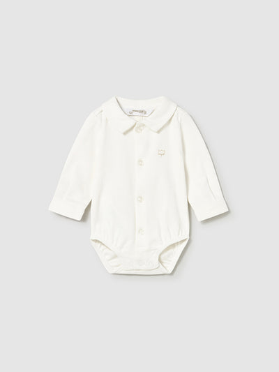 Mayoral Baby Boy Basic Long Sleeve Romper (2M-18M)