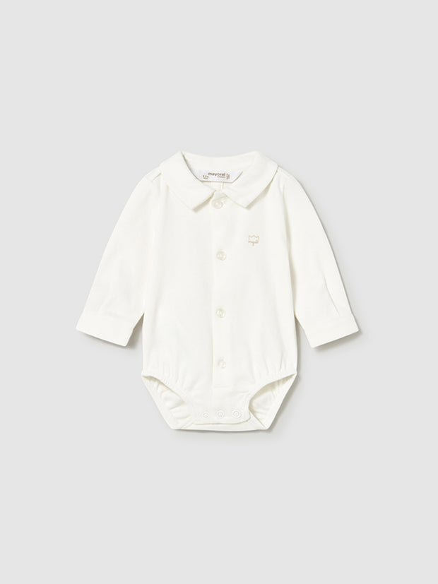 Mayoral Baby Boy Basic Long Sleeve Romper (2M-18M)