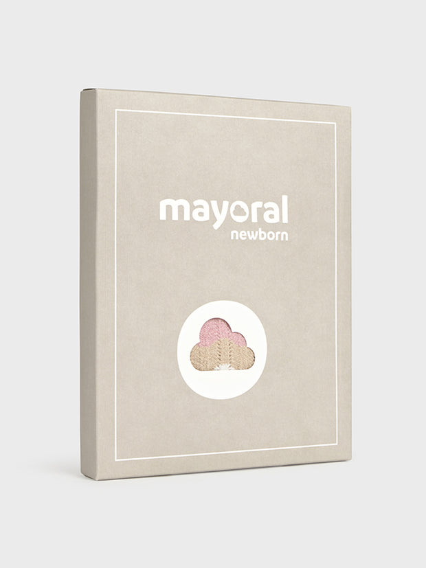 Mayoral Baby Girl Pink Layered Top & Leggings (2M-12M)