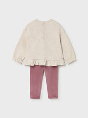 Mayoral Toddler Girl Pink Doggy Outfit Set (12M-4Y)